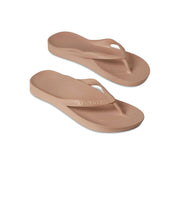 Archies Arch Support Tan Thongs