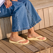 unisex archies thongs yellow