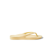 unisex archies thongs yellow