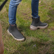 womens black waterproof chelsea boots