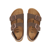 Birkenstock Kids Milano BirkiBuc Mocca Sandals