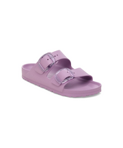 Womens Birkenstock Arizona Sandal with Big Buckle in Mauve