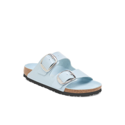 Birkenstock Arizona Big Buckle High Shine Natural/Patent Leather Baby Blue Sandals