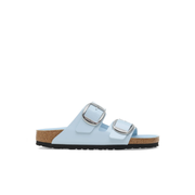Birkenstock Arizona Big Buckle High Shine Natural/Patent Leather Baby Blue Sandals