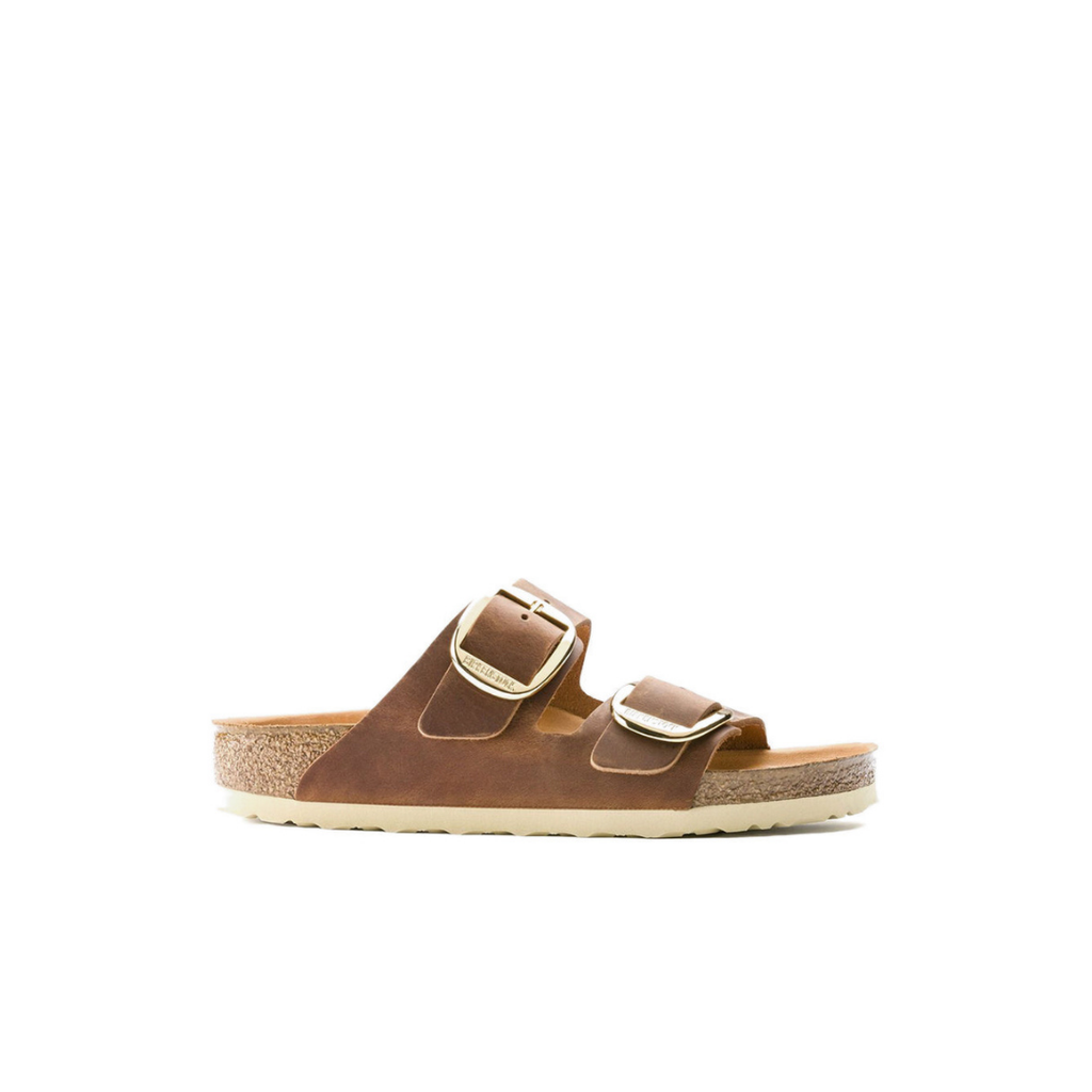 Birkenstock Arizona Big Buckle Oiled Leather Cognac Sandals | Free Birkenstock Arizona Big Buckle Oiled Leather Cognac Sandals | Free