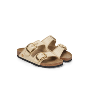 Birkenstock Arizona Big Buckle Raffia Textile Natural Sandals