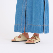 womens textured sandals