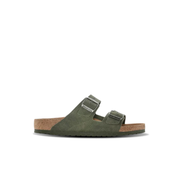 Birkenstock Arizona BirkiBuc Desert Dust Thyme Vegan Sandals
