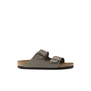 Birkenstock Arizona BirkiBuc Stone  Sandals