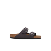 Birkenstock Arizona BirkiBuc Velvet Grey Sandals