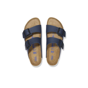 mens supportive sandals blue