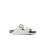 Birkenstock Arizona Birko-Flor White Patent Sandals