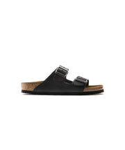 Birkenstock Arizona Oiled Leather Black Sandals