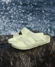 Flexible Comfortable Birkenstock Trendy Pale Green Lightweight Sandal  