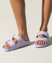 Active Outdoor Lightweight Periwinkle Flexible EVA Plastic Sandals 