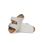 Birkenstock Arizona Nubuck Leather Antique White Sandals