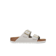 Birkenstock Arizona Nubuck Leather Antique White Sandals