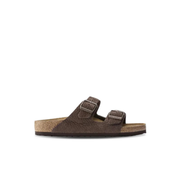 Birkenstock Arizona Nubuck Leather Desert Buck Roast Sandals