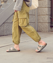 Comfort Soft Supportive Grey Sandal Birkenstock 