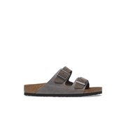 Birkenstock Arizona Suede/Oiled Leather Mix Concrete Grey Sandals