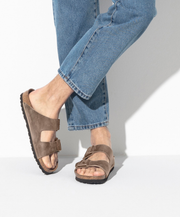 Birkenstock rustic oiled Leather weathered sandals  
