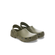 Birkenstock Birki Flow EVA Khaki Recovery Clogs