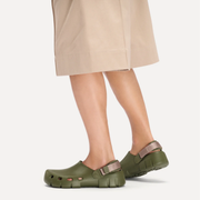 Birkenstock Birki Flow Tech Loop EVA Khaki/Grey Taupe  Clogs