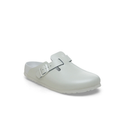 Birkenstock Boston Exquisite Natural Leather Mineral Grey Clogs