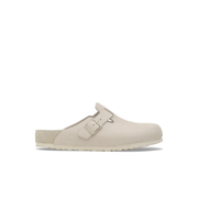 Birkenstock Boston Exquisite Nubuck Leather Oyster Clogs
