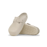 Birkenstock Boston Exquisite Nubuck Leather Oyster Clogs