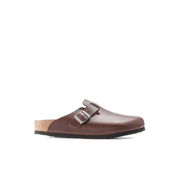 Birkenstock Boston Leather Vintage Wood Roast Clogs