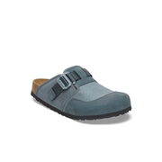 Birkenstock Boston Nova Nubuck Leather/Textile Basalt Grey  Clogs