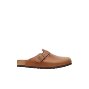 Birkenstock Boston Oiled Leather Cognac Clogs