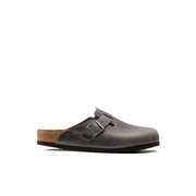 Birkenstock Boston Oiled Leather Iron Soft Footbed Clogs