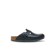 Birkenstock Boston Pro PU Coated/Oiled Leather Black Clogs