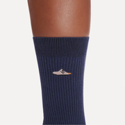mens birkenstock socks navy