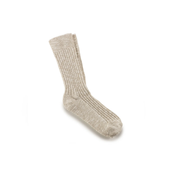Birkenstock Cotton Slub Beige/White Unisex Socks