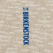 Birkenstock Cotton Slub Beige/White Unisex Socks