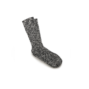 Birkenstock Cotton Slub Black/Grey Mens Socks