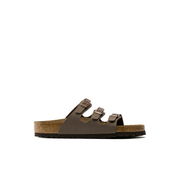 Birkenstock Florida BirkiBuc Mocca Soft Footbed Sandals