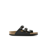 Birkenstock Florida Birko-Flor Black Soft Footbed Sandals