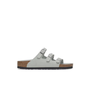 Birkenstock Florida Fresh Hex Nubuck Leather Pure Sage Sandals