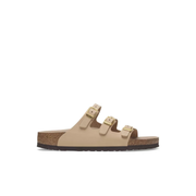 Birkenstock Florida Fresh Hex Nubuck Leather Sandcastle Sandals