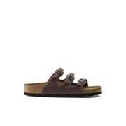 Birkenstock Florida Oiled Leather Habana Soft Footbed Sandals