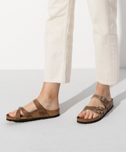 Everyday Birkenstock Comfort Cork Base Nubuck Leather Sandal 