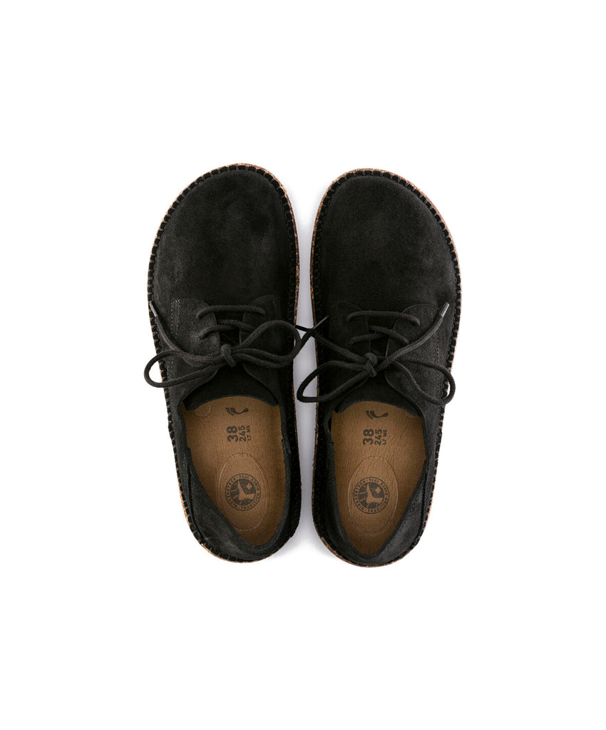 Birkenstock Gary Suede Leather Black Shoes Free Shipping – Bstore