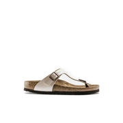 Birkenstock Gizeh Birko-Flor Graceful Pearl White Sandals