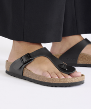 Dark Cork Base Supportive Comfortable Adjustable T-bar Sandals 