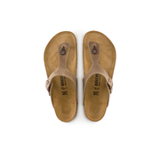 Birkenstock Gizeh Oiled Leather Tobacco Brown Sandals