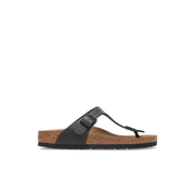 Birkenstock Gizeh Smooth Leather Black Sandals